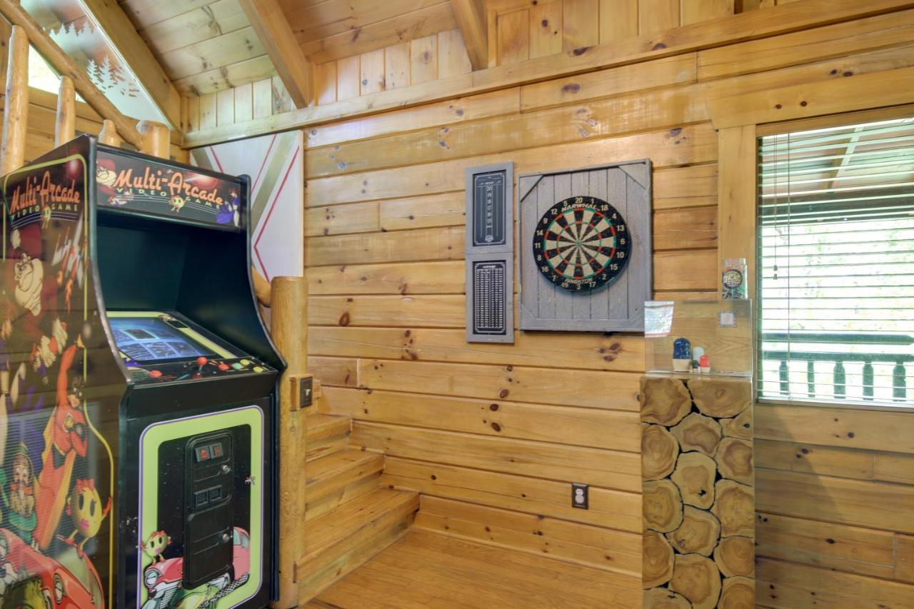 Villa Gatlinburg Family Cabin with Private Hot Tub&Deck! Exterior foto