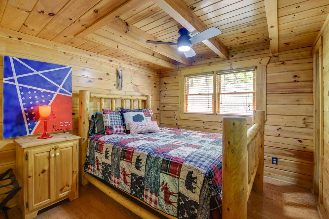 Villa Gatlinburg Family Cabin with Private Hot Tub&Deck! Exterior foto