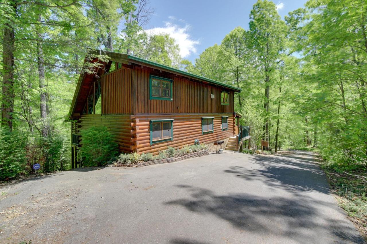 Villa Gatlinburg Family Cabin with Private Hot Tub&Deck! Exterior foto