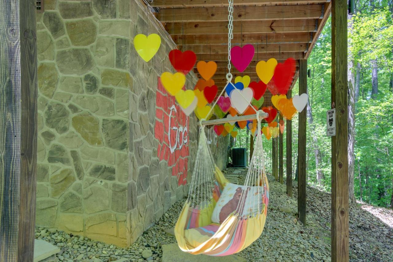 Villa Gatlinburg Family Cabin with Private Hot Tub&Deck! Exterior foto