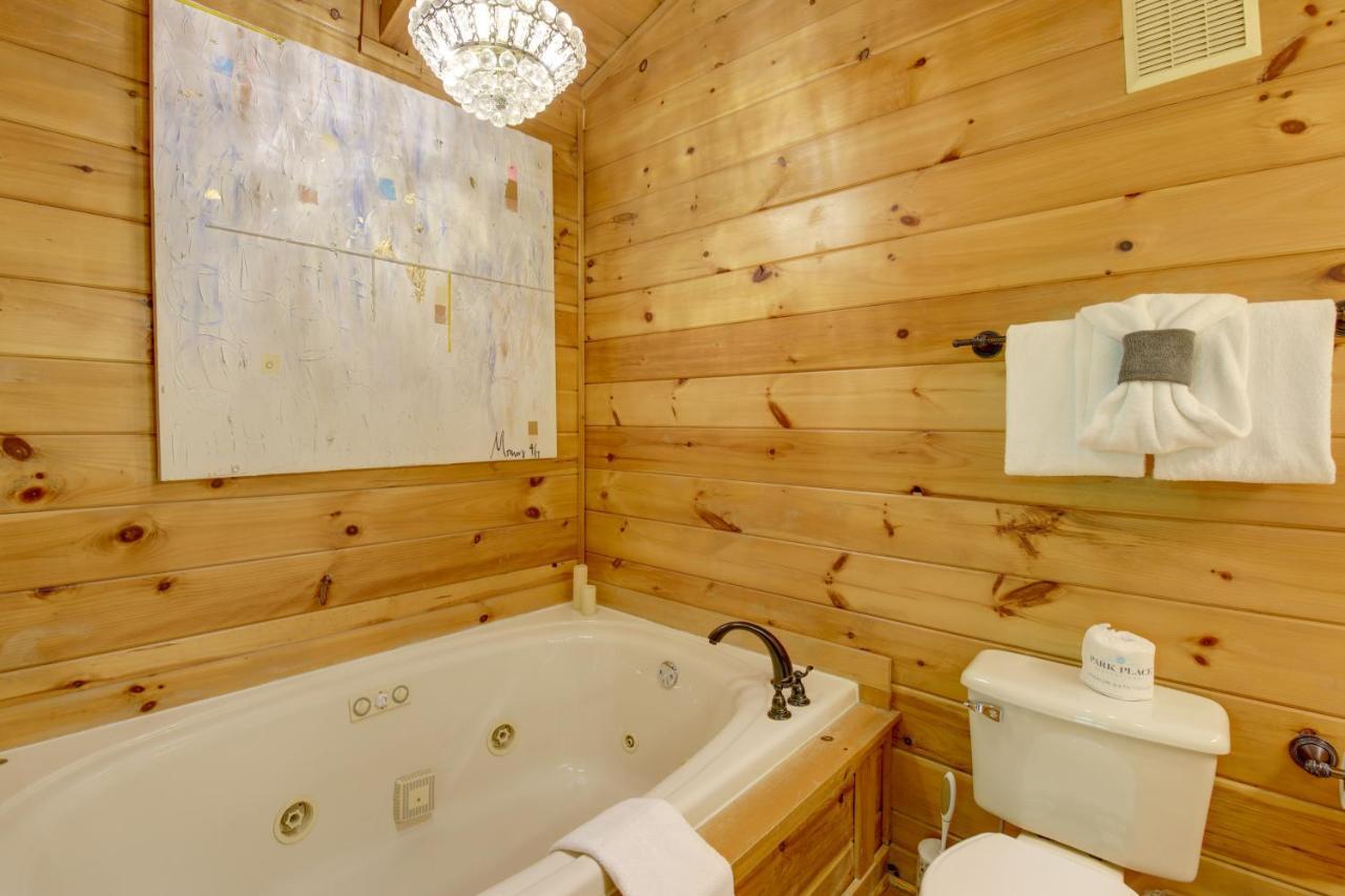 Villa Gatlinburg Family Cabin with Private Hot Tub&Deck! Exterior foto